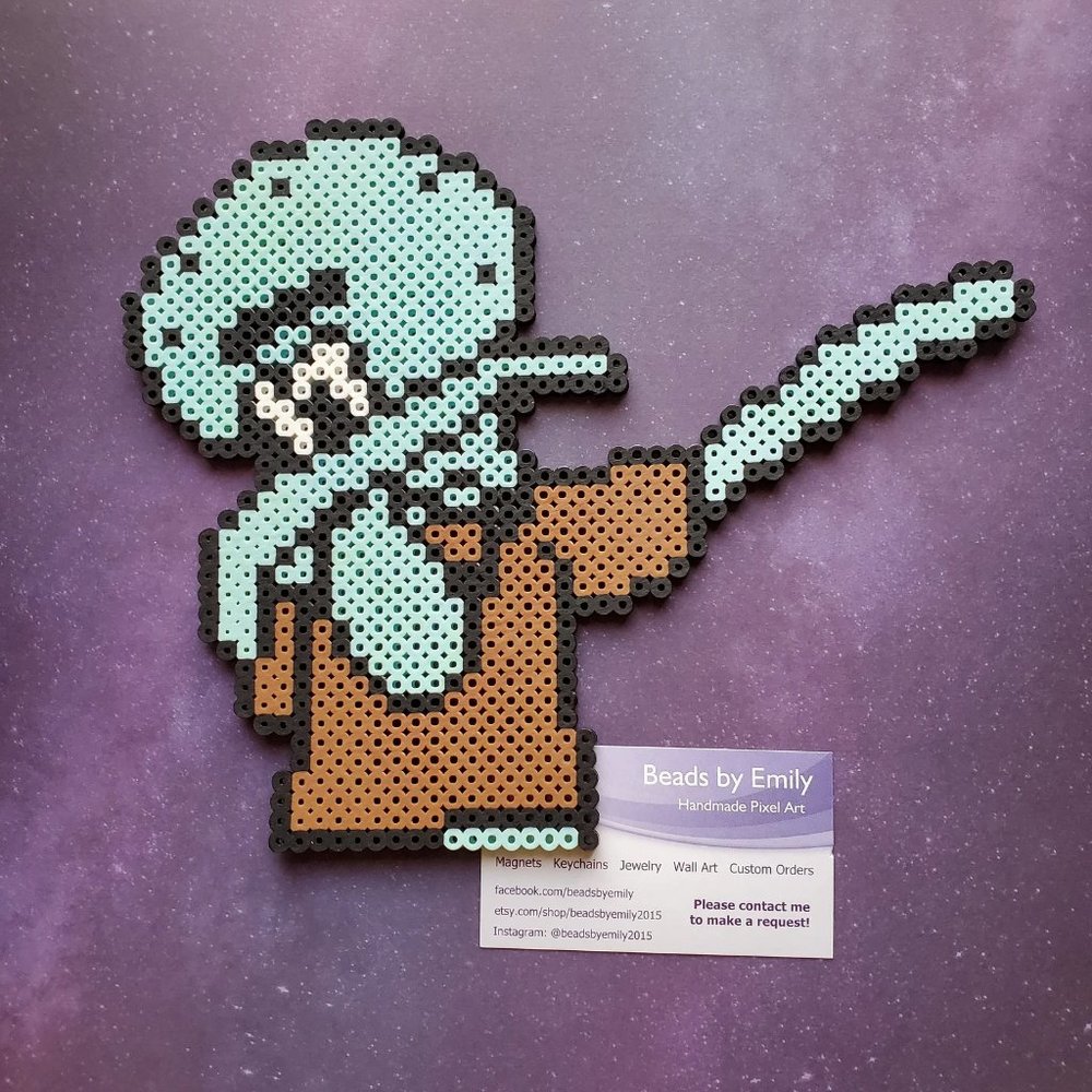 Dabbing Squidward - Kids Room Wall Art / Home Decor - Spongebob Squarepants